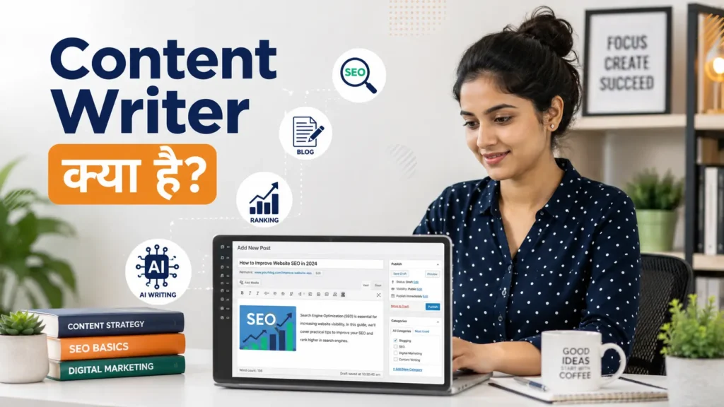 What is a Content Writer? Learn about the role, importance, career, and skills, and how AI is transforming the world of content writing.